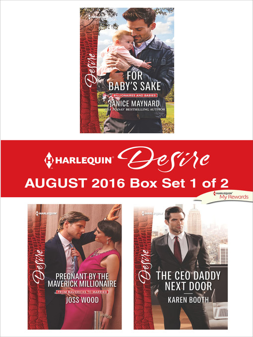 Title details for Harlequin Desire August 2016, Box Set 1 of 2 by Janice Maynard - Available